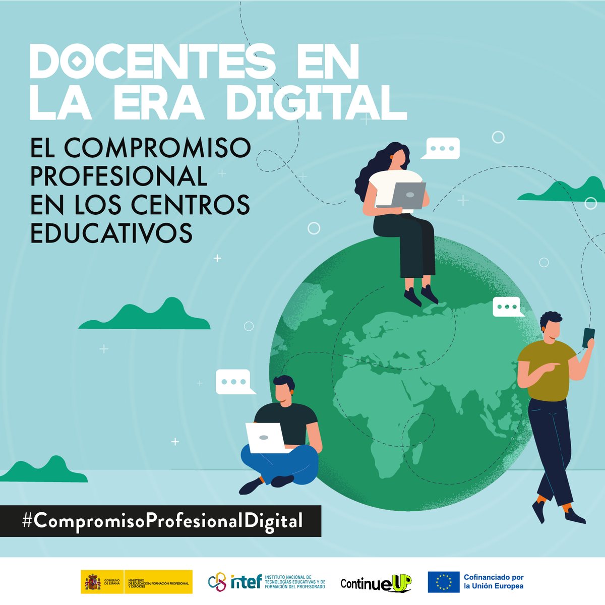 educaINTEF's tweet photo. 👩‍💻¿Quieres capacitarte como aprendiz digital permanente?¡Este MOOC es para ti!: Docentes en la era digital: el compromiso profesional en los centros educativos

📅Inscripciones del 15 de enero al 14 de febrero

🔗https://t.co/9Hw6JwabdL https://t.co/LXtS4YxiOb