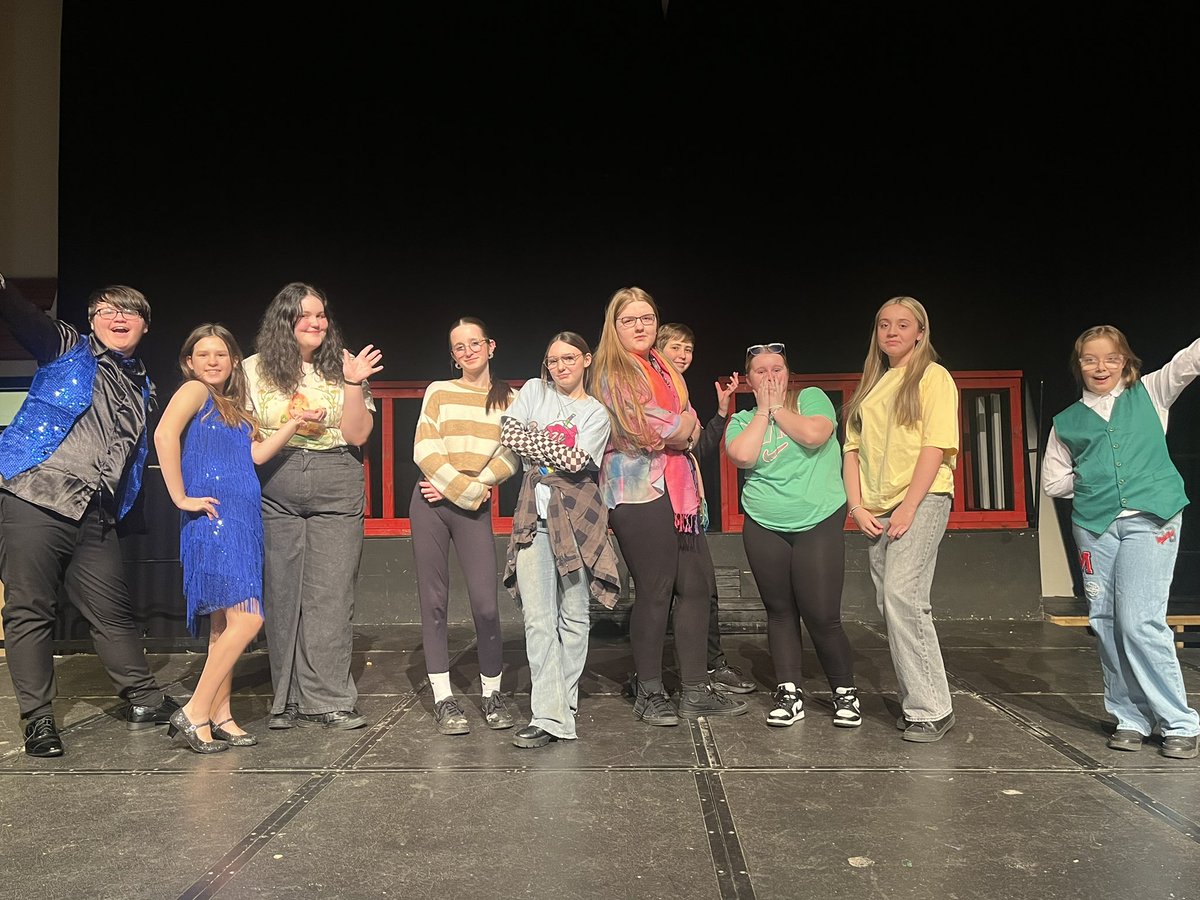 SHOW WEEK!! Here’s a sneak peak of everything we’ve been up to in rehearsal! 
We can’t wait to see you all there for our opening night on Wednesday! @Main_MACS 
Ticket order form link: eur02.safelinks.protection.outlook.com/?url=https%3A%…