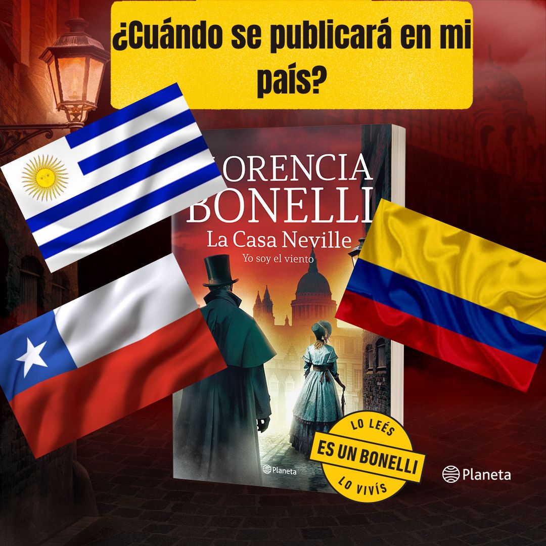 La última parte de LA CASA NEVILLE se publicará en:
-URUGUAY: dentro de los próximos días.
-CHILE: en los primeros días del mes de febrero.
-COLOMBIA: el 25 de marzo.
Estoy esperando información de los demás países (PERÚ, MÉXICO, ESPAÑA, etc.). Apenas la tenga, la compartiré.