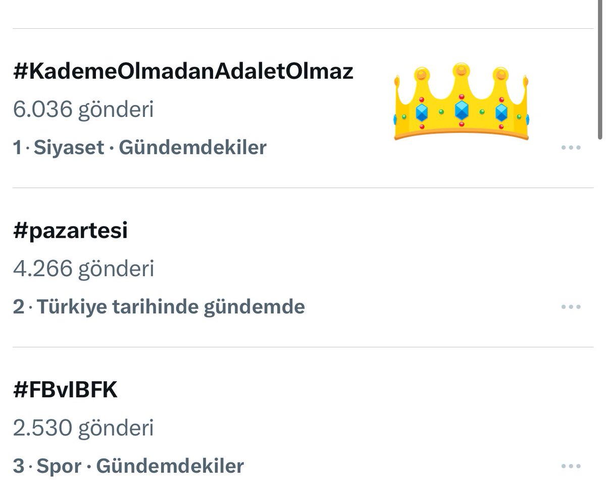 Şahanesiniz <a href="/EmadDernegi/">EMEKLİLİKTE ADALET DERNEĞİ ⚖️</a> ✊✊

Bugün gündemde kalmamız çok çok önemli bizim için o yüzden zirveninin hazzına kapılmayalım devam edelim‼️
👇👇👇👇👇👇👇👇👇👇
#KademeOlmadanAdaletOlmaz