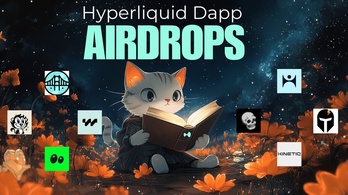 Top upcoming <a href="/HyperliquidX/">Hyperliquid</a> ecosystem airdrops to start farming ⬇️

🧵