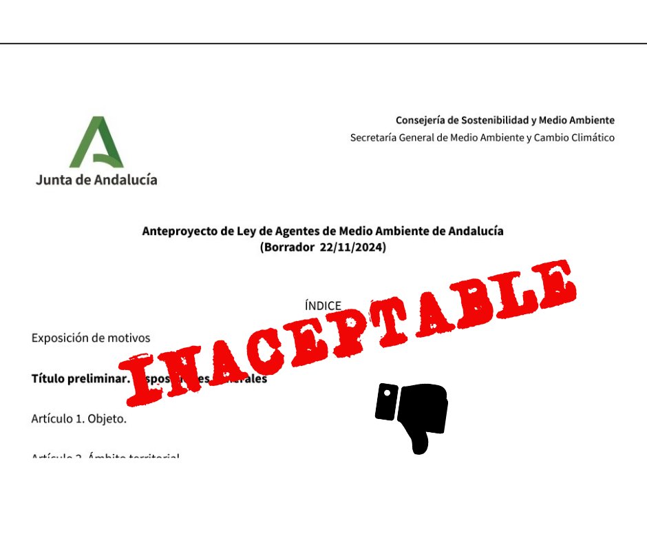 aamaa_es's tweet photo. @LinaGarcia_AND, los agentes de medio ambiente de Andalucía merecen una #LEY que reconozca y dignifique su labor, esencial para proteger nuestro patrimonio natural. 
Es hora de priorizar este tema y asegurarles los recursos y derechos que necesitan. 🌱💪 #LeyDignaParaAMAs https://t.co/3mAqwGYxVo
