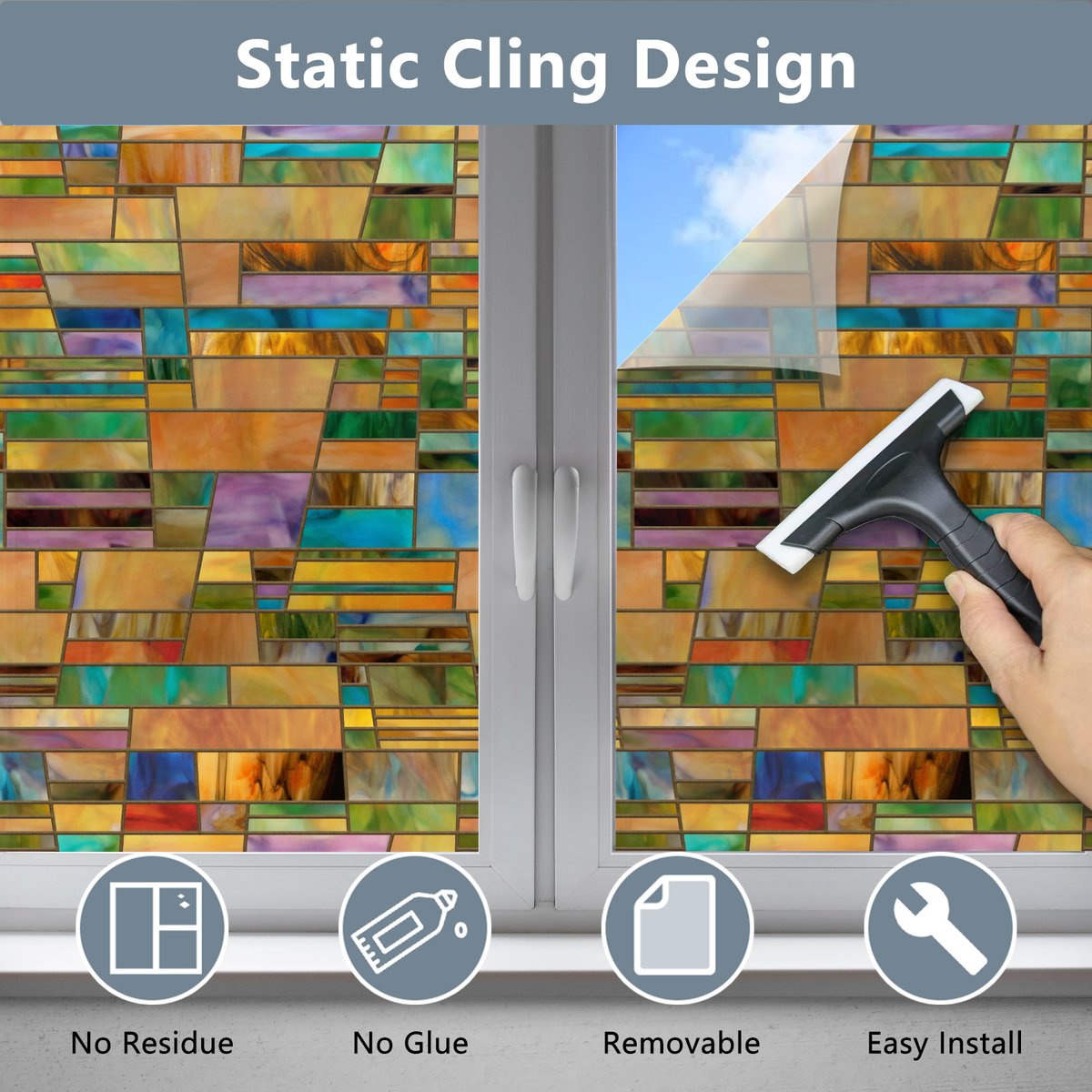 Fancyfix16015's tweet image. Say goodbye to tools and mess! 🛠️ Our window films are peel-and-stick for a quick, hassle-free decor upgrade.
#FancyFix #WindowFilmIdeas #PrivacyProtection #StylishWindows #DIYDecorProjects #ElegantDesigns #HassleFreeSetup