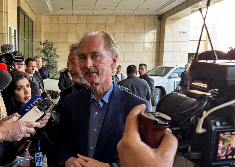GulfTimes_QATAR's tweet photo. #UNEnvoy urges inclusive political process, increased aid for #Syria in Damascus visit
https://t.co/pINi3OwqBz https://t.co/c4rZMLv6wm