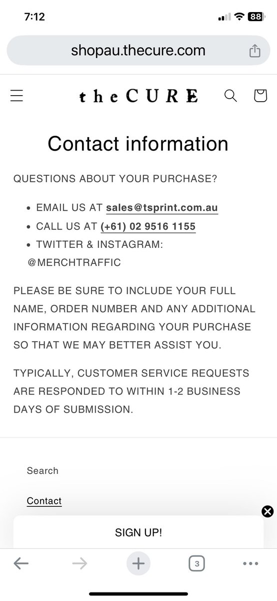rogernimrod's tweet photo. @readingjess this doesnt work? ive never bought anything from them, just thought id google their contact details. good luck, sounds frustrating! https://t.co/RGLu6w2wKp