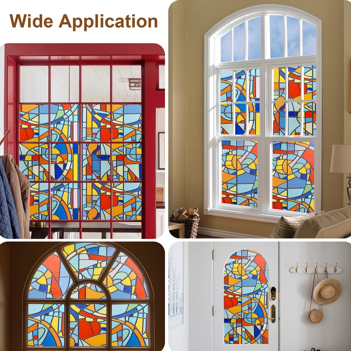 Fancyfix16015's tweet image. Add a touch of elegance to any room with our stunning stained glass patterns. Perfect for creating a stylish and cozy vibe! 🎨
#FancyFix #DecorativeWindowFilm #PrivacySolutions #DIYDesign #WindowArt #HomeInspiration #SimpleSetup