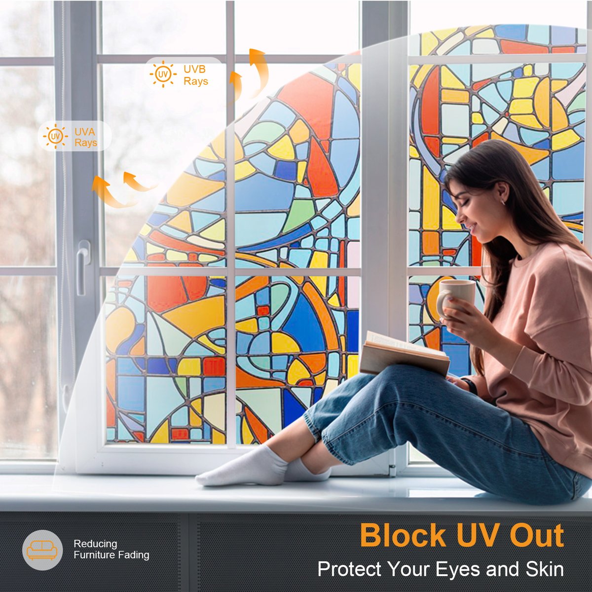 Fancyfix16015's tweet image. Add a touch of elegance to any room with our stunning stained glass patterns. Perfect for creating a stylish and cozy vibe! 🎨
#FancyFix #DecorativeWindowFilm #PrivacySolutions #DIYDesign #WindowArt #HomeInspiration #SimpleSetup