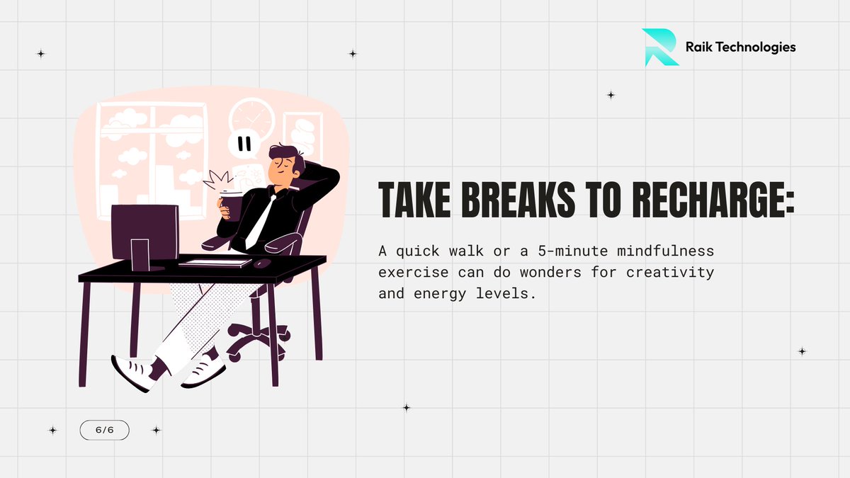 technologi47391's tweet image. 5 Strategies to Maximize Your Productivity in 2025 The smart worker learns how to work smarter; he does not work harder than anyone else. Five strategies help you create more with fewer burnout moments.#ProductivityTips #BusinessGrowth #WebAndAppDevelopment #ProfessionalGrowth