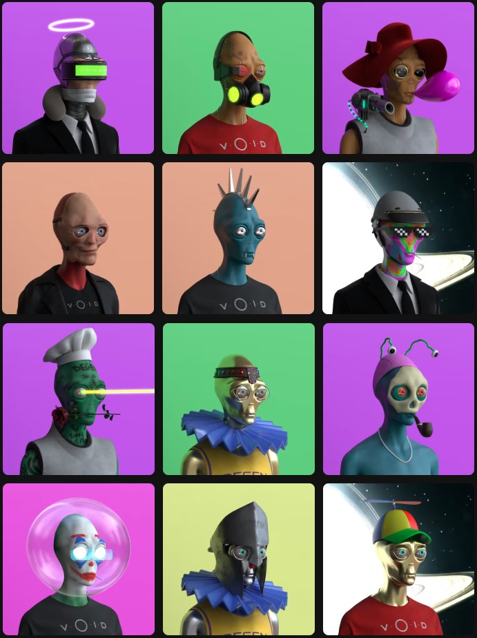The first ever 3D avatars worth a giant 🧹 sweep.
<a href="/ImmaDegen/">IMMA DEGEN</a> are up📈. 

PIONEERS