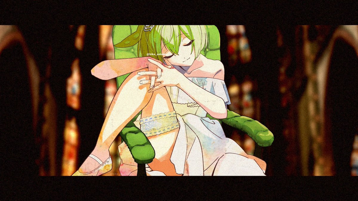 ずんだもん 「昨日動画投稿してた、実は 」|あまひこのイラスト