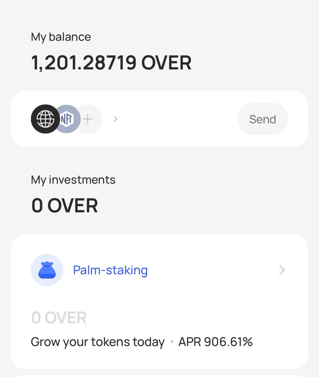 _Mr_Crypt0_'s tweet photo. @overprotocol Great project!!
I will invest everything on OverScape

0x015f982DDbBEc8B3B527F9C83c66e86467FF1b61

#OverProtocol #OverAirdrop https://t.co/XmKmAqnrnl