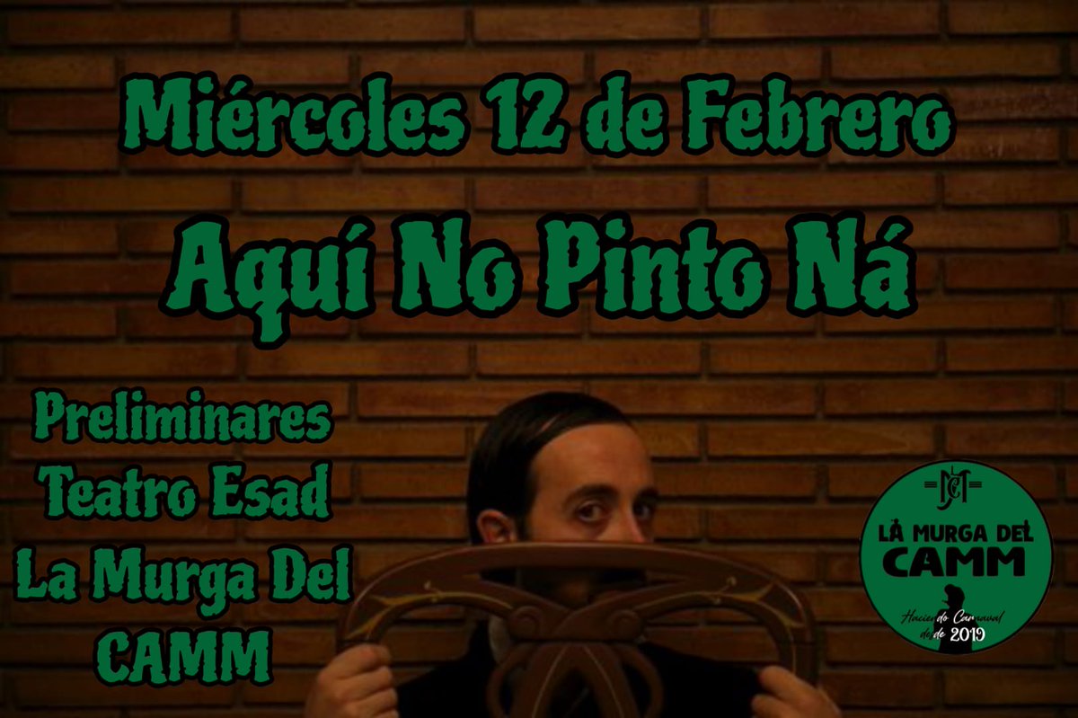 LaMurgadelCAMM's tweet photo. Con toda la ilusión del mundo, ahí estaremos. https://t.co/b2HQECWGWJ