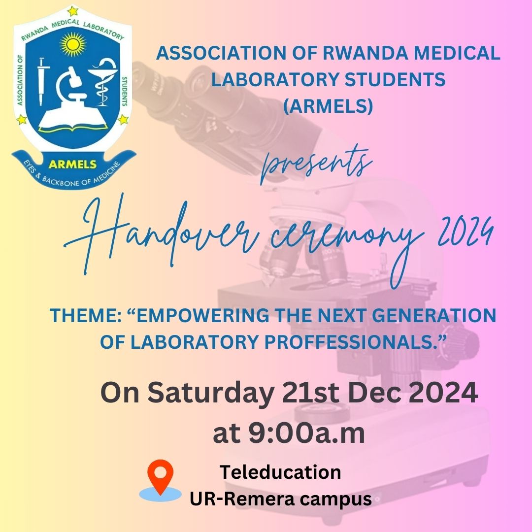 ARMELS_Official's tweet photo. Tell friend to tell friend 🎉 Get ready for the ARMELS handover ceremony as we welcome new leadership and celebrate progress. Don’t miss it! 🙌 #ARMELS #HandoverCeremony https://t.co/HEyAG0l0Ac