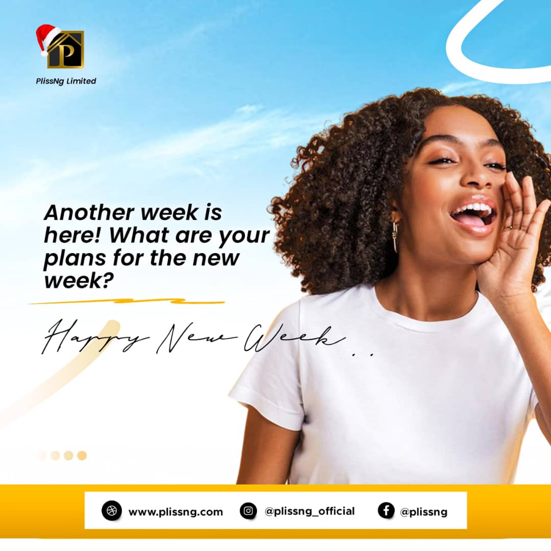 plissng's tweet photo. It's another New Week, New Plans 🥰🥰

What are your plans for the new week?

Investing in real estate can change your financial game. Make it happen this week!

#PlissNg #NewWeek #RealEstate #Success #Determination https://t.co/BVOPswYVo1
