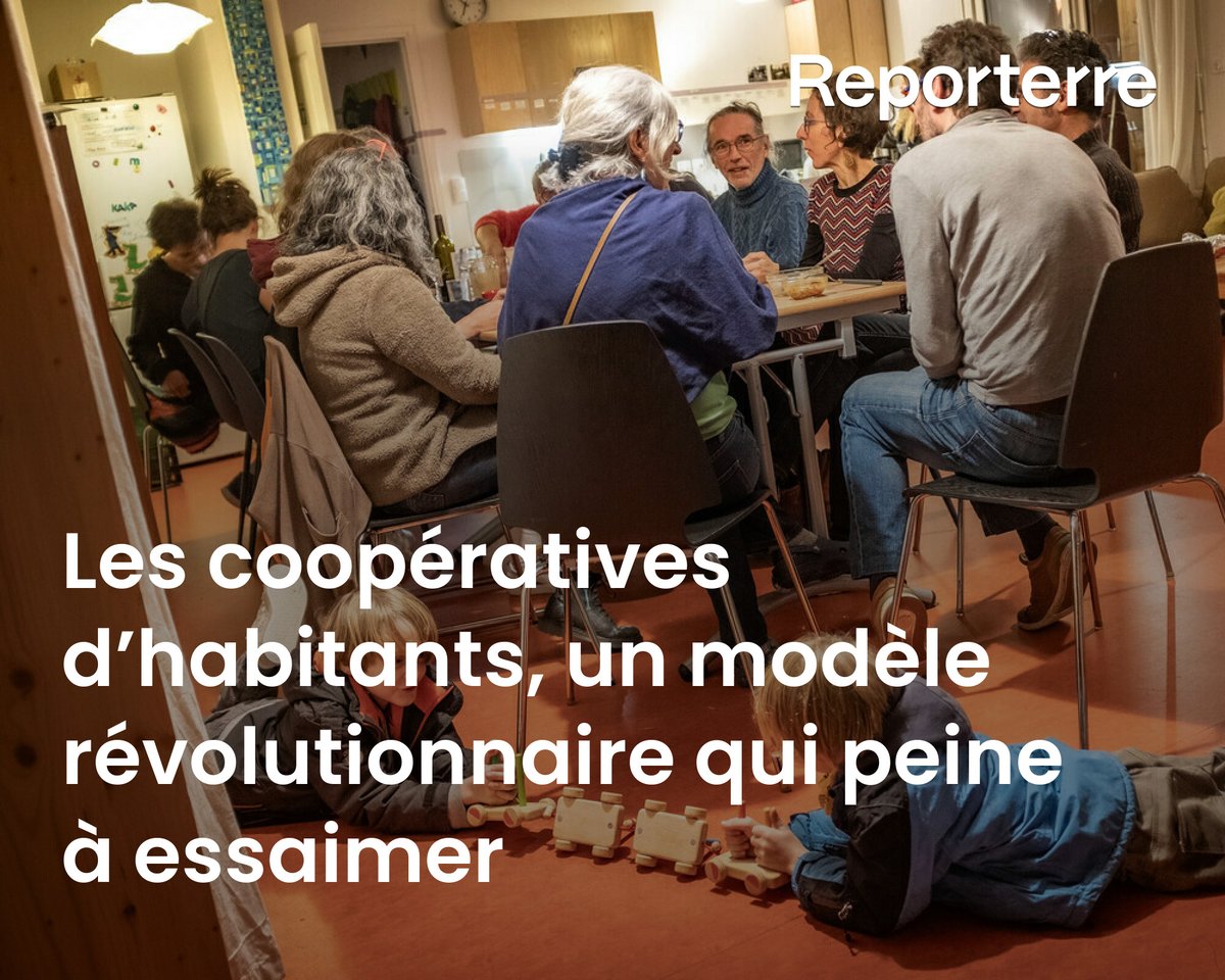 Reporterre's tweet photo. Créées officiellement il y a dix ans, les coopératives d’habitants peinent à se démocratiser en France.

Les banques et les collectivités locales sont souvent réticentes à aider ces structures :

Lire l'article ➡️ https://t.co/9ZGmge4erW https://t.co/EgmG3j9oTw