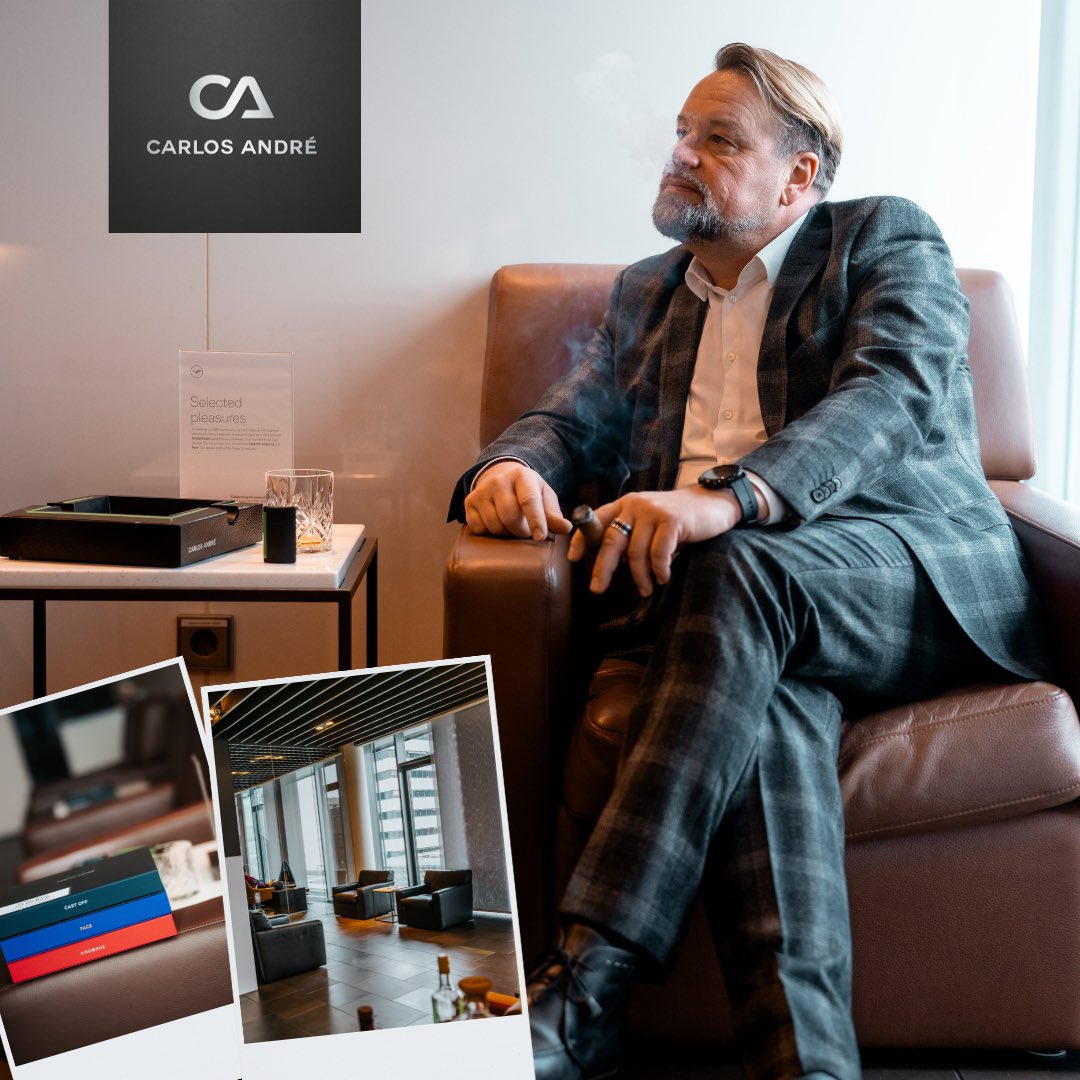 alles_andre's tweet photo. 20 Jahre Lufthansa First Class Terminal – ein Jubiläum der Exzellenz!

CARLOS ANDRÉ begleitete das Jubiläum in #Frankfurt und ergänzte den Anspruch der #Lufthansa #FirstClass Lounge: Perfektion und unvergesslicher #Genuss. Auf viele weitere Jahre exklusiver Erlebnisse! https://t.co/b8QzyXIuby