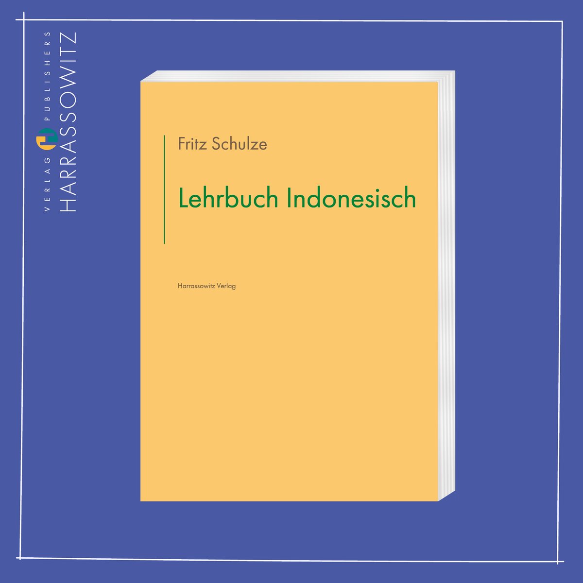 harrassowitz_v's tweet image. Dieses Lehrbuch der indonesischen Sprache führt in 20 Lektionen im Schul- oder Selbstunterricht bis zum Niveau A1-B2. Dabei werden alle grundlegenden Grammatikregeln erklärt. Wörterverzeichnis und Lösungsschlüssel runden das Buch ab.

#bahasa #indonesia

harrassowitz-verlag.de/isbn_978344712…