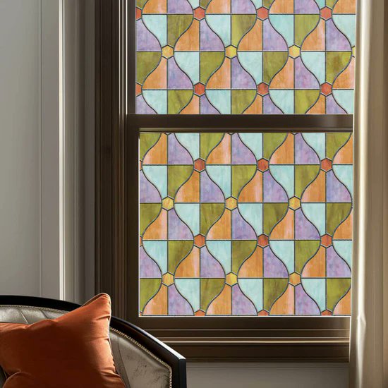Fancyfix16015's tweet image. Block UV rays while enhancing your home’s look! ☀️🌈 Our films offer decorative charm and sun protection all in one.
#FancyFix #StainedGlassWindowFilm #HomeImprovement #PrivacyAndStyle #DIYDecor #WindowTransformation #EasyInstallation
