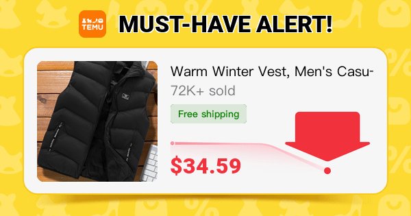 Abla2323's tweet photo. Warm Winter Vest, Men's Casual Zipper Pockets Stand Collar Zip Up Vest For Fall Winter
🎉 Coupon price[$34.59]
👉 item link: https://t.co/UEQ2sNwrYN
⚠️ The discount may vary, please refer to the page display. https://t.co/N5aPGvL6JZ