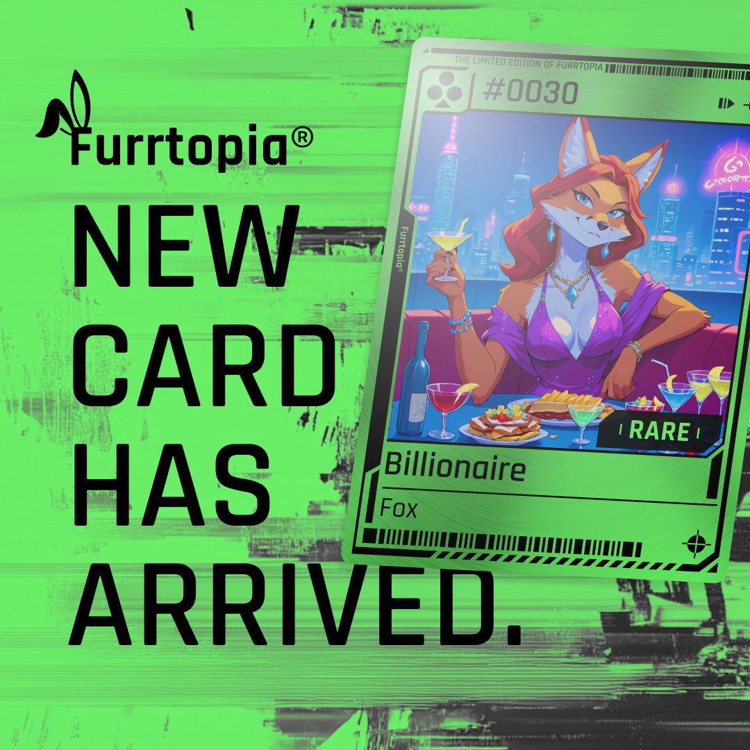 FurrtopiaApp's tweet photo. Introducing the Billionaire Fox 🦊💰
This Rare card is your ticket to unlocking greater rewards and efficiency.

⤴️Auto Mine level unlocked!
The maximum level of AutoMine is now 30. Short on coins? Test your luck in Red or Black and earn some coins! https://t.co/m3BFKcszYq