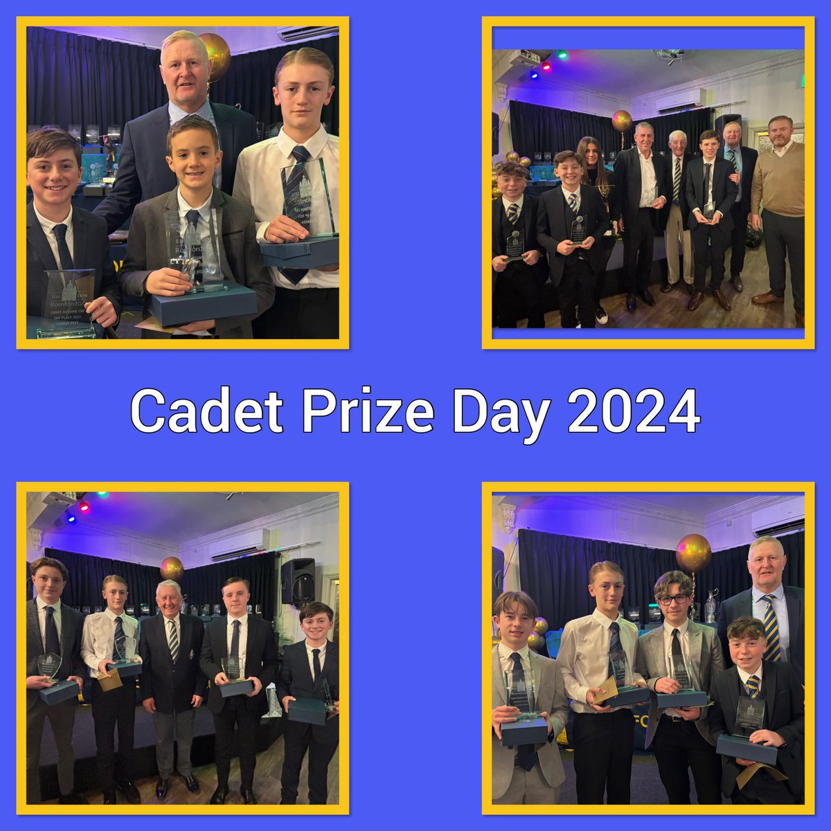 Romfordgolfclub's tweet photo. 1/3 A great afternoon for our cadets, dinner and prize day. Special thanks to Chris & Lisa #rgc #rgccadets #cadetgolfinessex https://t.co/B45xH69EbE