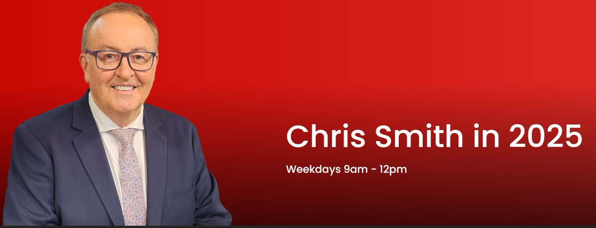 2SM1269's tweet photo. Chris Smith will host mornings on 2SM and across the Super Radio Network in NSW, QLD and the Northern Territory in 2025, commencing Monday January 6. #2SM https://t.co/CtOIr7Xh1v