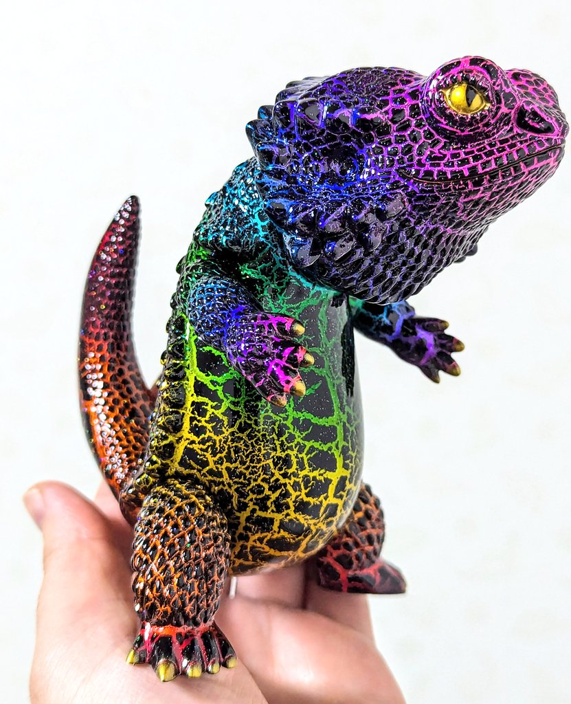 ペインターネット フトアゴン メタリックレインボークラックカラー ペインターネット フトアゴン メタリックレインボークラックカラー ペ