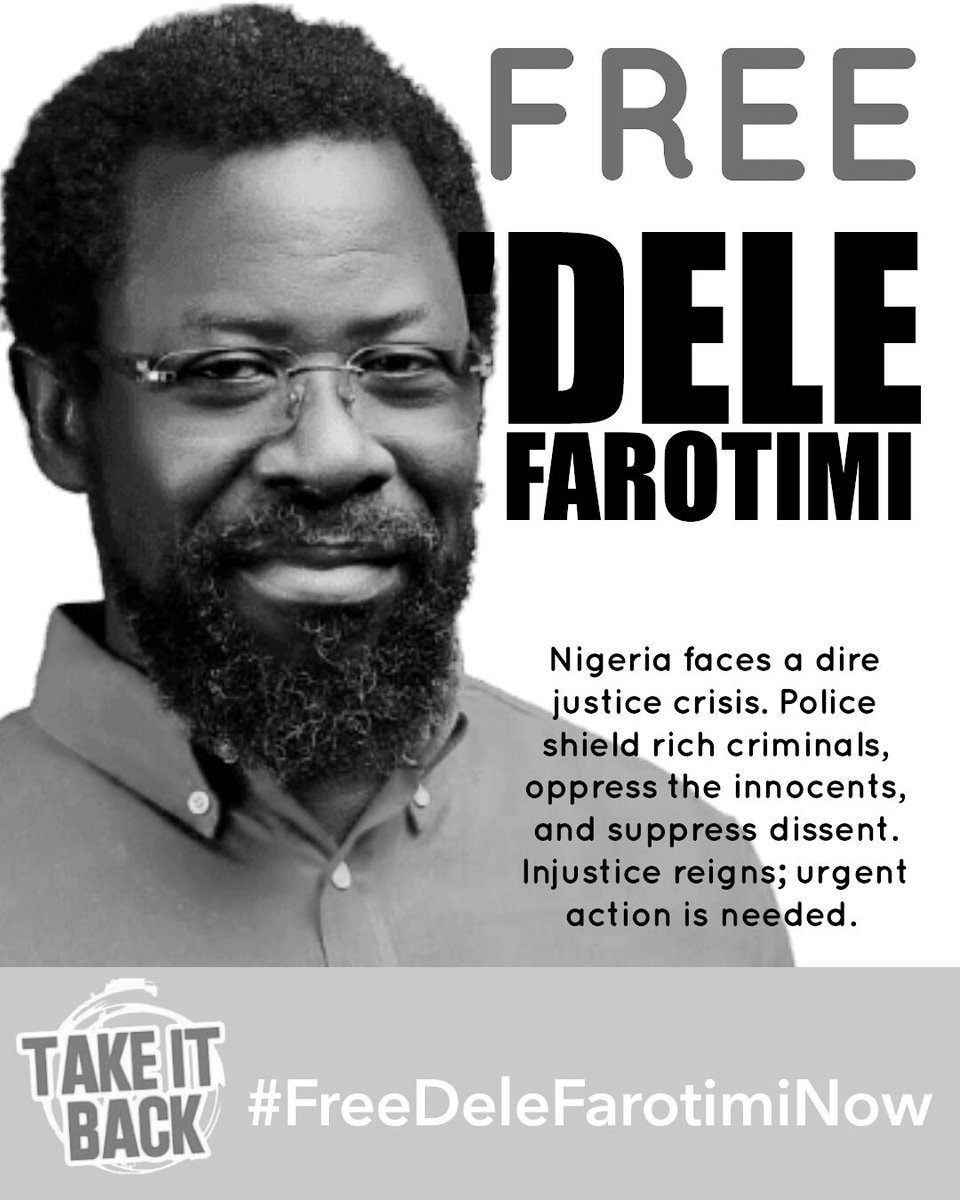 dangbanamanager's tweet photo. One of the reasons Dele Farotimi was arrested is his advocacy for a new electoral reform bill—“The voice is the voice of Jacob, yet the hands are the hands of Esau.” (Genesis 27:21-22)
#FreeDeleFarotimi https://t.co/UdGVuiMxtt