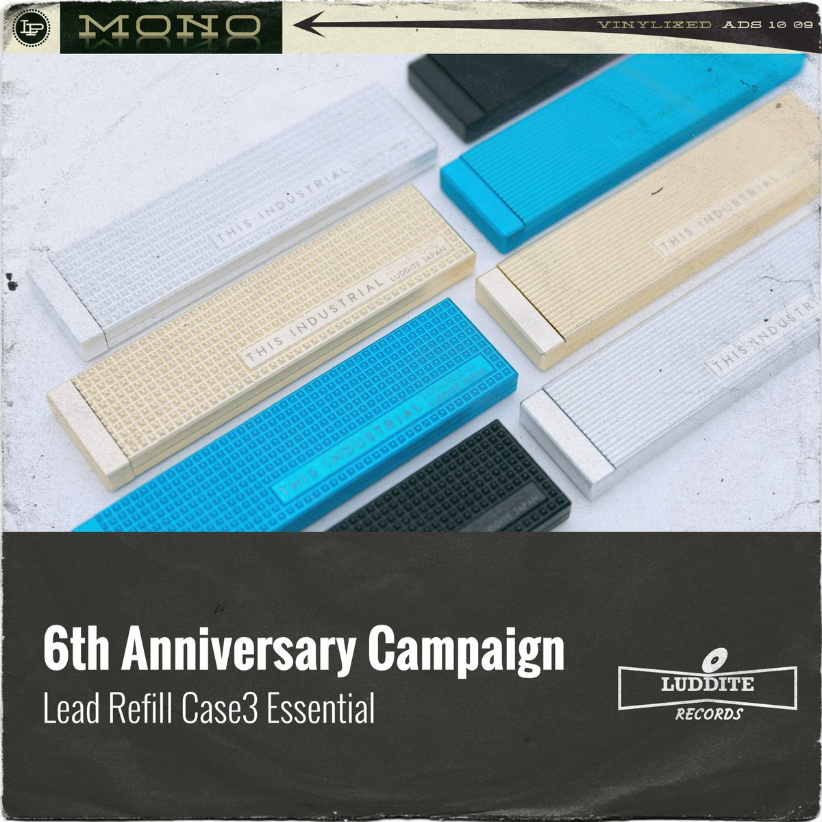 LUDDITE/ラダイト (@luddite_japan) on Twitter photo 6周年記念キャンペーン⚡️(第3弾)
Lead Refill Case3 Essentialのどれか1色を抽選で5名様にプレゼント!
☞ 応募方法
<a href="/luddite_japan/">LUDDITE/ラダイト</a> をフォロー
②このツイートをRT&いいね
☞ 応募期間
12/22 23:59まで選者にはDMします。
※注意事項
複数アカウントでの応募は無効
発送は日本国内のみ 6周年記念キャンペーン⚡️(第3弾)
Lead Refill Case3 Essentialのどれか1色を抽選で5名様にプレゼント!
☞ 応募方法
<a href="/luddite_japan/">LUDDITE/ラダイト</a> をフォロー
②このツイートをRT&いいね
☞ 応募期間
12/22 23:59まで選者にはDMします。
※注意事項
複数アカウントでの応募は無効
発送は日本国内のみ