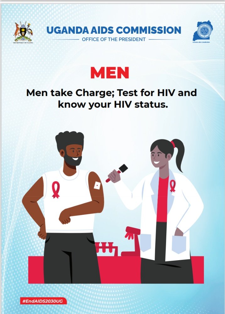 ReafUg's tweet photo. 📢 Men take charge of your health—get tested for #HIV and know your status before the #FestiveSeason! Protect yourself and your loved ones. 
🎯 Knowing is power, and it’s the first step toward a healthy future. 

#Test4HIV 
#MensHealth🩺
#EndAIDS2030Ug https://t.co/A1DPw4YAdk