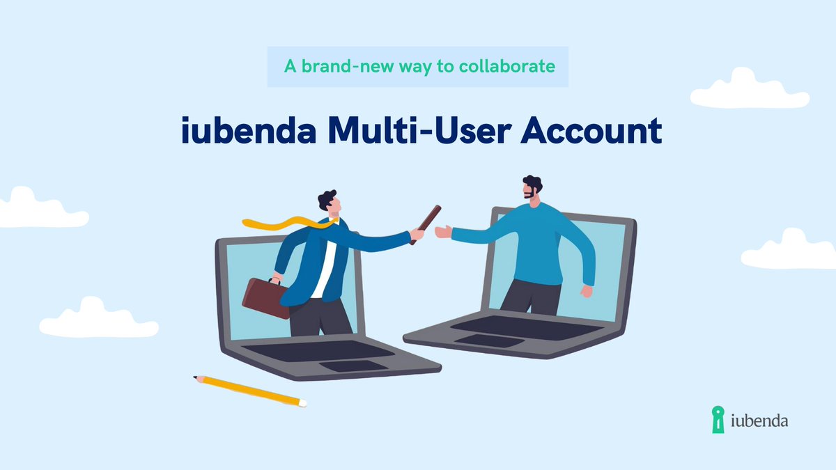 🆕 We’ve launched a brand-new way to collaborate!

With our new multi-user feature, you can invite your colleagues to join your team and work together on projects and sites. 

Learn more here 👇
iubenda.com/en/help/167417…