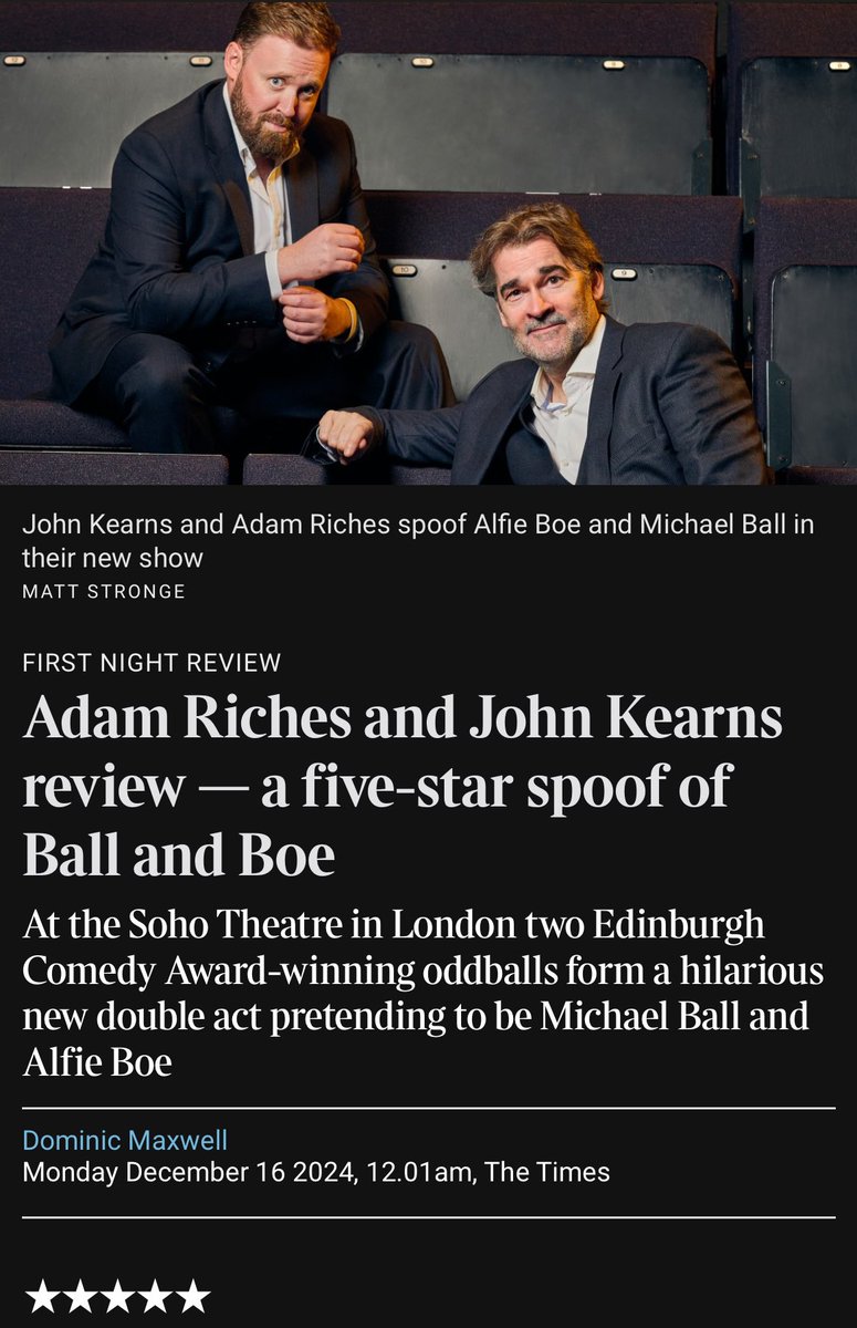 🎁 STOP PRESS 🎁

Two extra dates added, January 6th &amp; 7th.

sohotheatre.com/events/adam-ri…