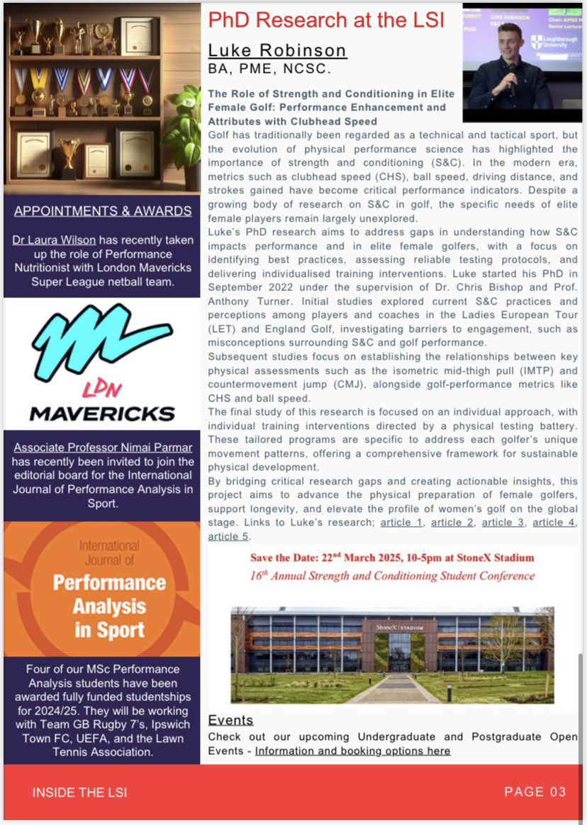 🚨 Latest issue of the <a href="/MDX_LSI/">London Sport Institute at Middlesex University</a> newsletter showcasing our staff, students, facilities and more, is now available 📰

Fully interactive .pdf available here 🔗 drive.google.com/file/d/10IqFXF…