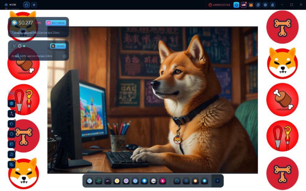 AlexBrowneUX's tweet photo. @Davincij15 $MASQ UP.

#SHIB #LEASH #BONE #TREAT with the #MASQBrowser https://t.co/ghP5whqO74