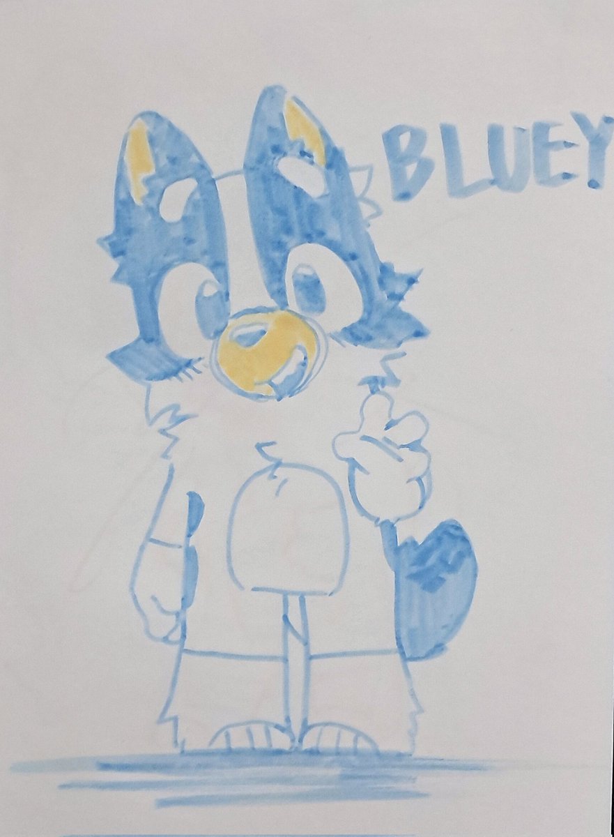 Heibi_07's tweet photo. Bluey💙 https://t.co/jKsconJfD8