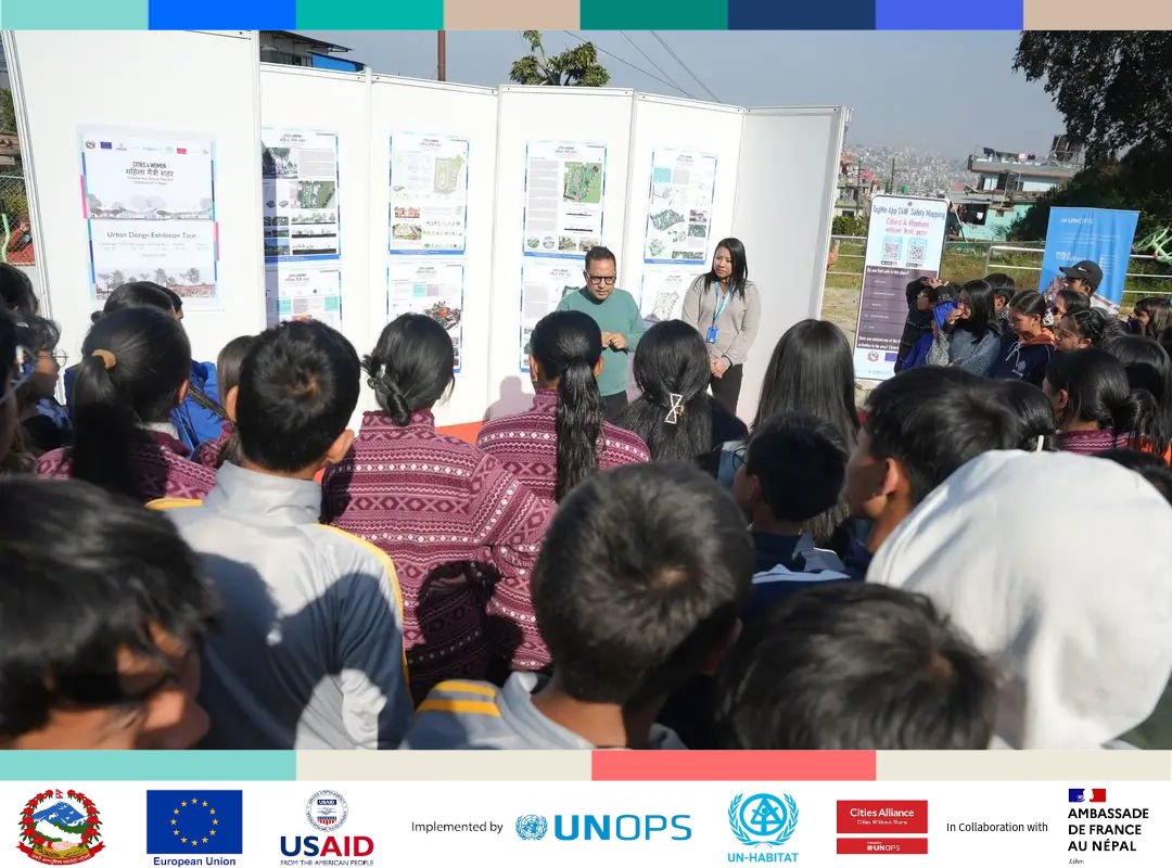 UNOPS_Nepal's tweet photo. Highlights of the 1st day of the exhibition!
Join us in @chandragirimun today to visit #publicopenspace designs for “Park for All”!
#Cities4Women
@EUinNepal @USAIDNepal @FranceInNepal @UNOPS @unhabitatnepal @CitiesAlliance https://t.co/VecvWeZMdI