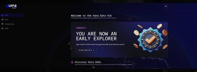 qEnieL's tweet photo. 🔥 Claim Your $VANA Rewards Now!
🌐 https://t.co/DnkbU3Cfxf

The wait is over! $VANA has opened its rewards claim portal. Backed by top investors and securing $25M in funding, Vana is making waves in blockchain and AI.

Don’t miss the Dec 16 Binance listing—check your eligibility today!