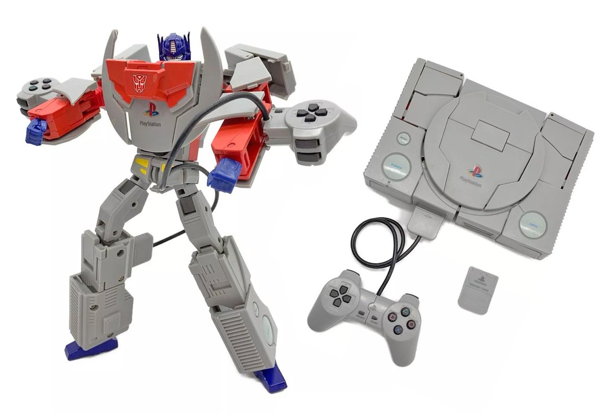 Figura Transformers Optimus Prime Con PlayStation Original - Edición Japonesa Takara Tomy, 1/6