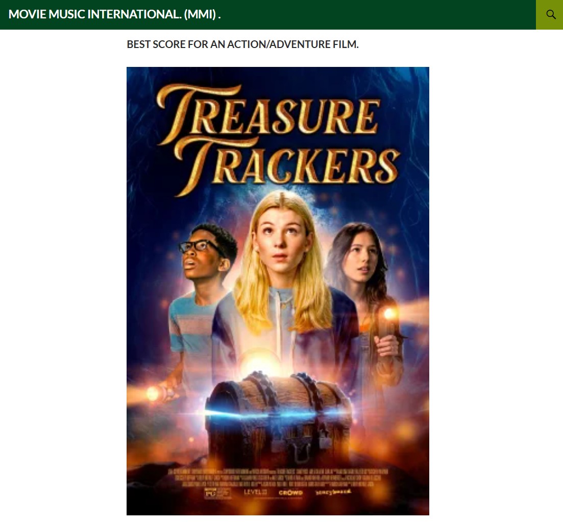 RobinHoffmann's tweet image. And here’s the next one!
MOVIE MUSIC INTERNATIONAL has named Treasure Trackers the Best #Score for an Action/Adventure Film of 2024!
A huge thank you to Jon Mansell for the recognition, and congratulations to all my fellow colleagues who made the list!
jonman492000.wordpress.com/2024/12/15/the…