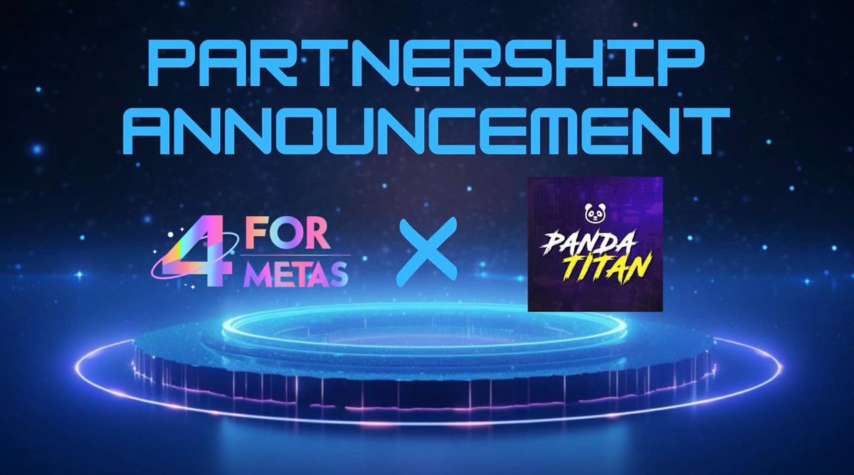 🌟 We are thrilled to announce a groundbreaking partnership between 4Metas and <a href="/PandaTitan488/">PANDA TITAN</a>! 🚀 

PANDA TITAN is a GameFi project with a strong IP that transcends the traditional boundaries of gaming to create a comprehensive metaverse to foster the mass adoption of Web3.
