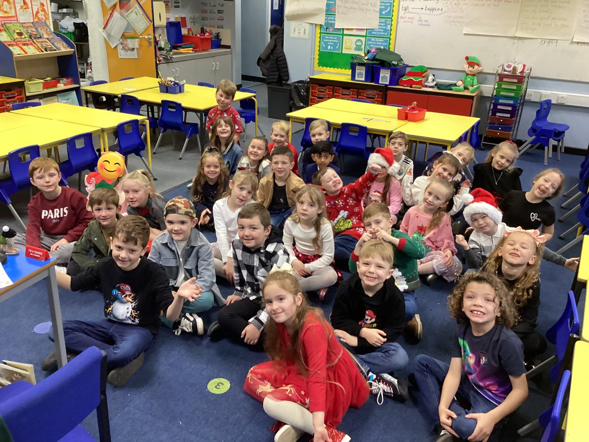 How smart do the children look today!