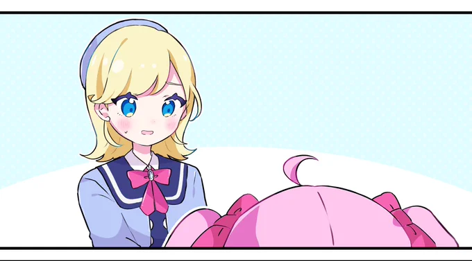 #ひみつのアイプリ 
フルカラーおさらい4コマ
37話が更新されてます🌙🩷
よろしくお願いします〜! 