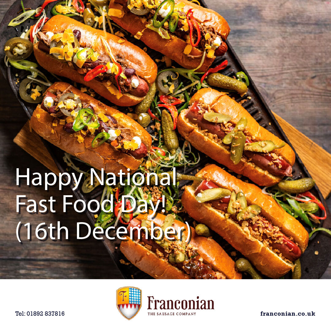 FranconianInfo's tweet photo. Celebrate National Fast Food Day, Franconian-Style!

https://t.co/XwpPRrfLYj

#BritishSausages #GourmetFood #GlutenFree #ArtisanMeats
#UKFoodie https://t.co/nkowEkrnpF