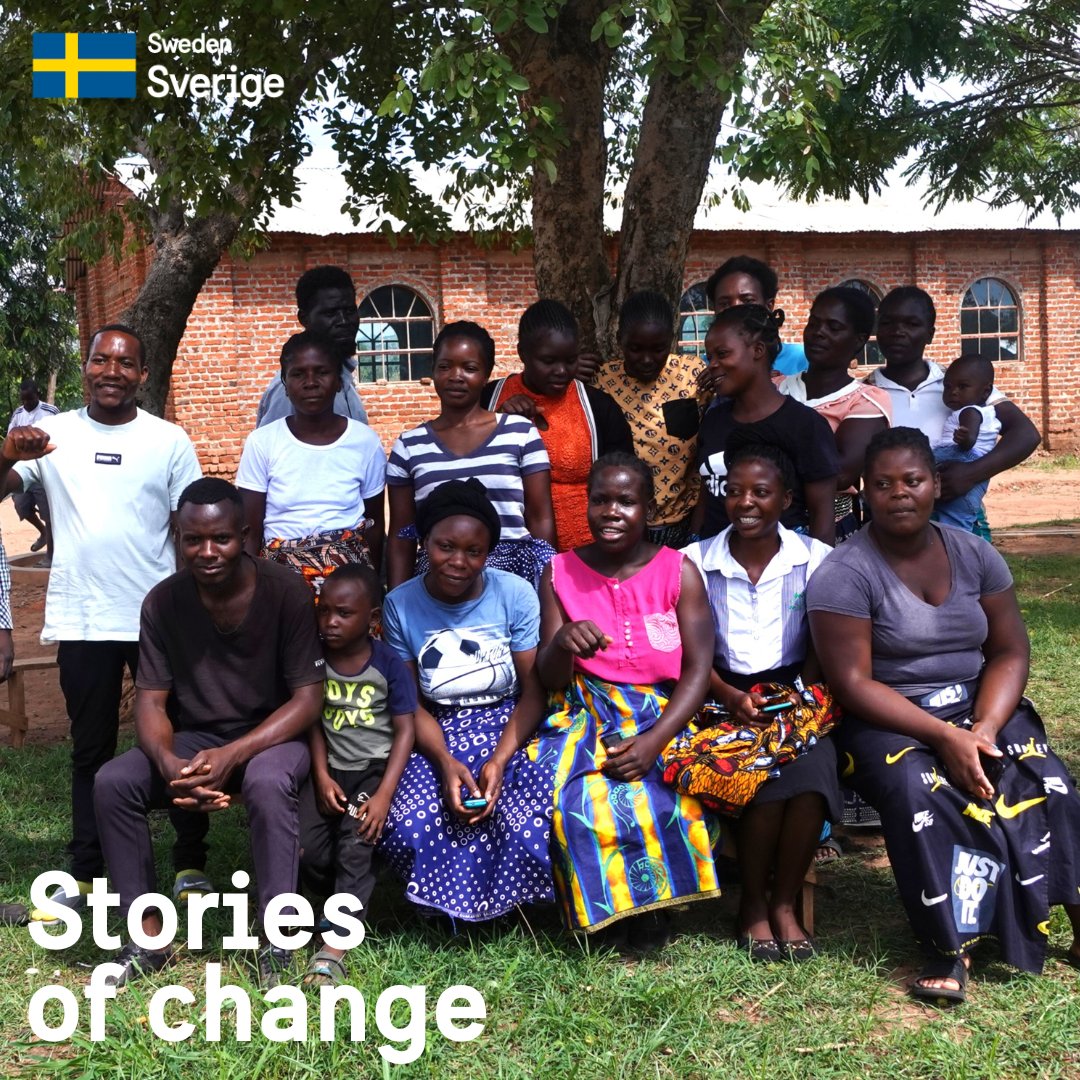 This is Destiny Savings Group: Young people who come together to collectively save and support each other in achieving their goals. Through <a href="/SNV_Zambia/">SNV_Zambia</a> they have gained financial literacy and entrepreneurial skills through the  🇸🇪 supported INCREASE project #storiesofchangesweden