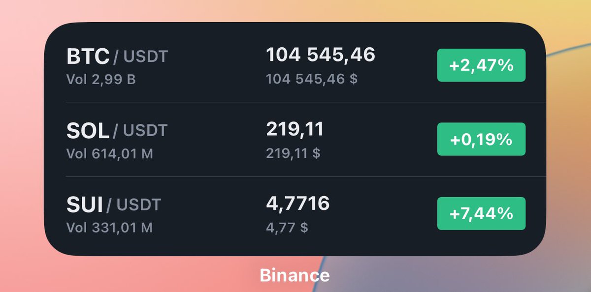 Gm to the Trifecta holders 💎

$SUI $BTC $SOL