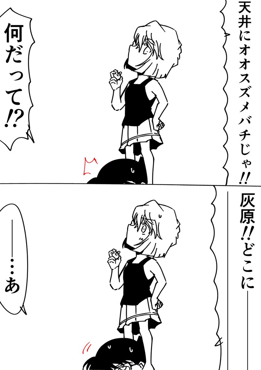 コナン「い、いやこれは…」
灰原哀「…」
#名探偵コナン 