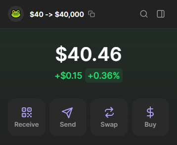 0xFrogify's tweet image. I'M DONE... you're all just watching ppl make money

I realy want to change that  👇

Imma starting my own $40 -&amp;gt; $40,000 Challenge

If you wanna in: 

🔹Like and Retweet this post
🔹Comment "Swampy" under this post
🔹Must follow me

I'm gonna send invite links and post progress…