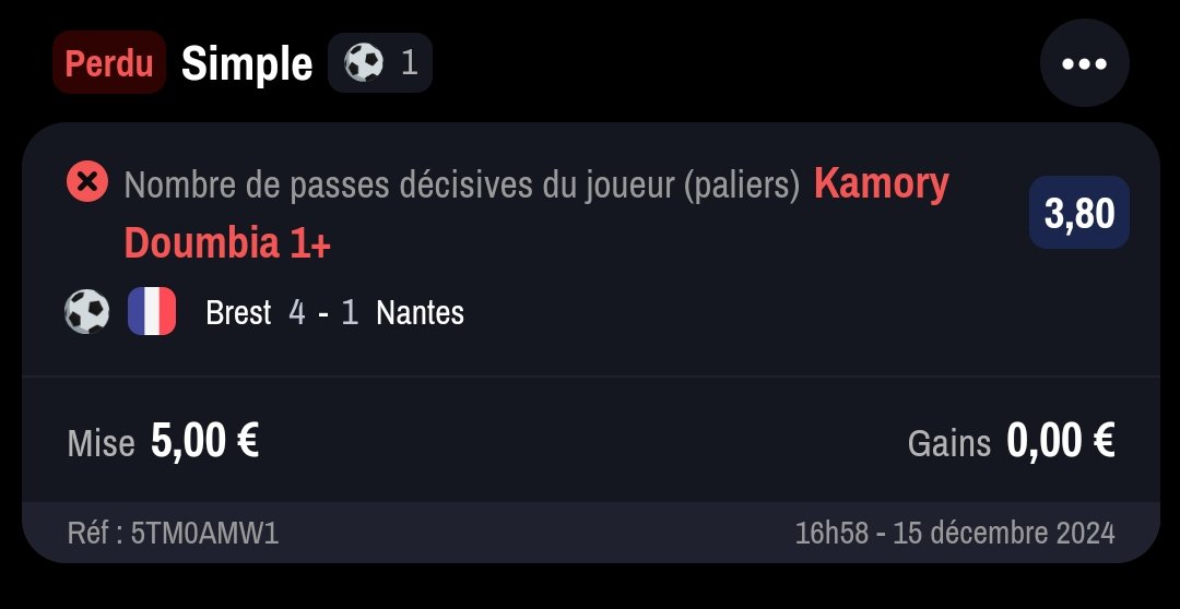Change_de_pote's tweet photo. @WinamaxSport possible de régulariser cela, le sub de kamory a fait une passe D  🫡 https://t.co/Znrr3wrauf
