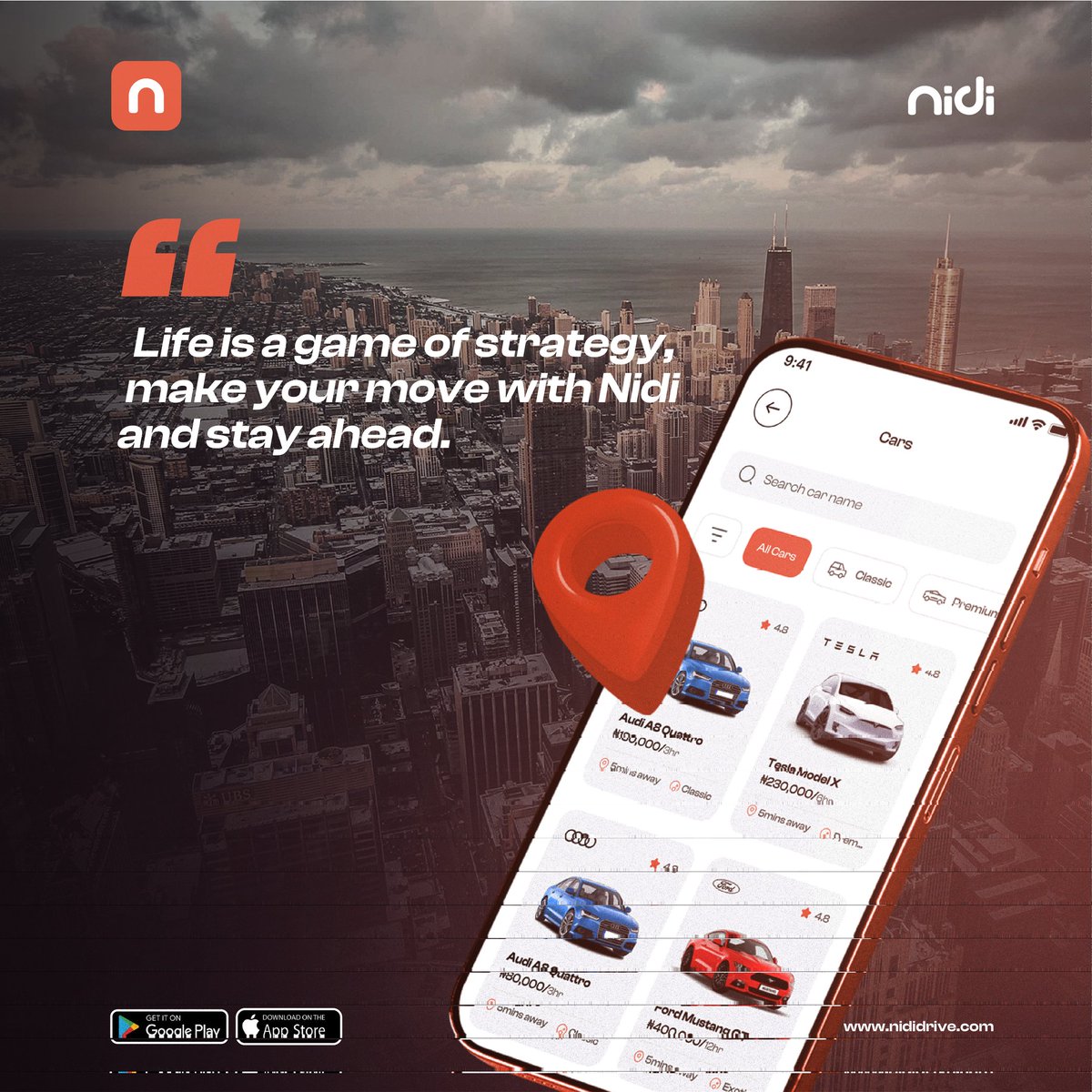 UseNidi's tweet photo. Life is a game of strategy—and every move matters. Just like in chess, the right decisions will take you further.
Make your move today and stay ahead of the competition.
https://t.co/Yg2PzjZzer
#MondayMotivation #Nididrive #Nidi https://t.co/G3WOqyp0B3