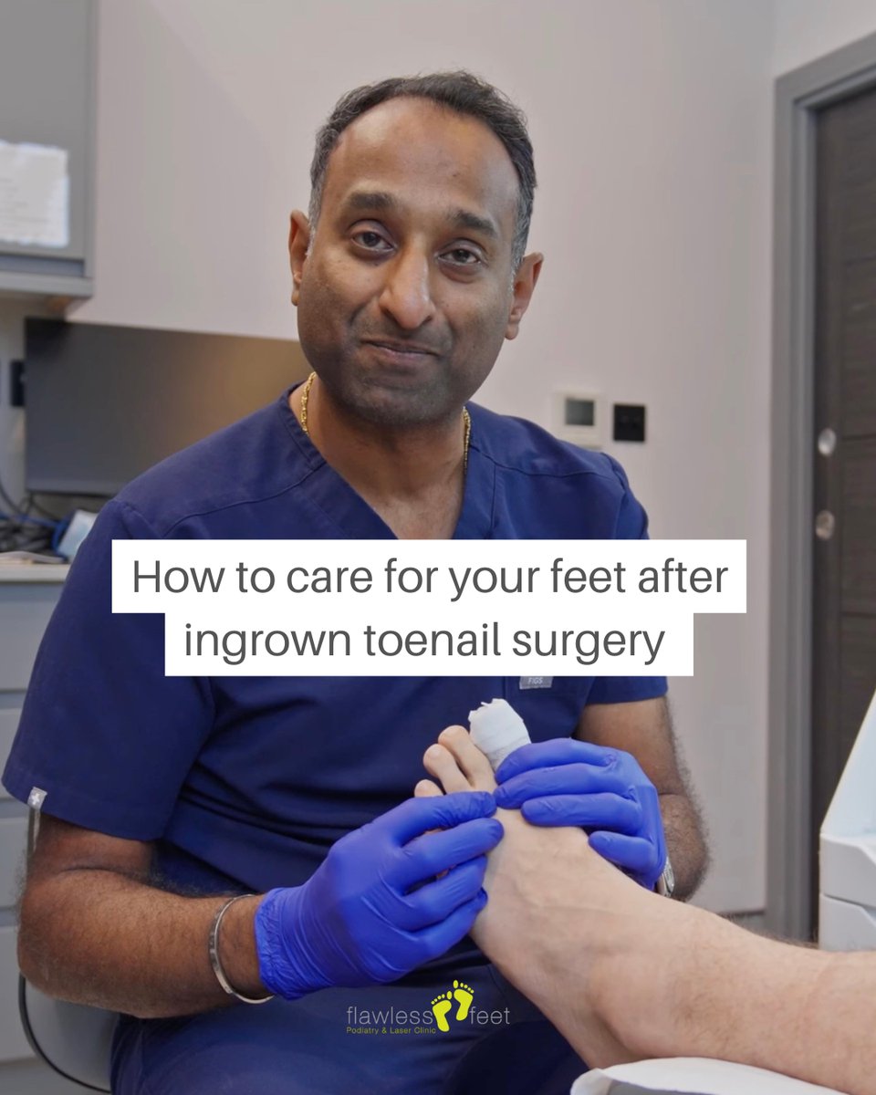 Ingrown toenail surgery is a common and effective procedure to relieve the pain and discomfort caused by an ingrown toenail,  proper aftercare is essential to ensure optimal healing and prevent complications.

flawlessfeet.com/blog/ingrown-t…